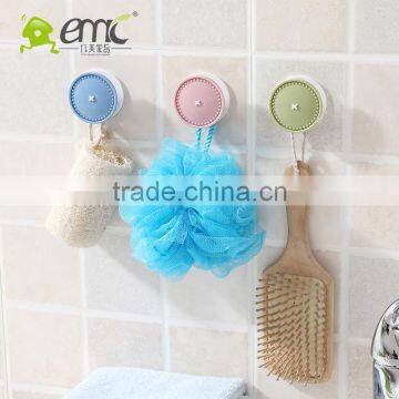 Round Plastic Button Sticky Wall Hook for Houseware photo-4