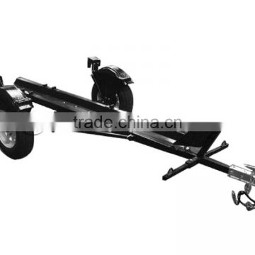 Collapsible Motorcycle Carrier Trailer with Single Wheel