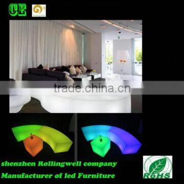 Modern Shenzhen furniture Led color muebles