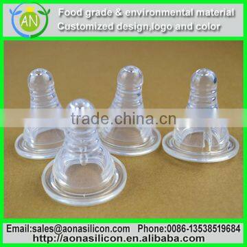 BPA Free Liquid Silicone Baby Pacifier, Soother Teat, Teether, Nipple Shield photo-5