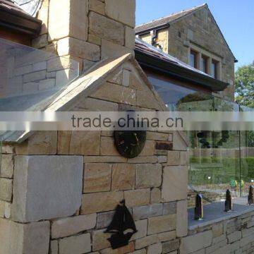 JINXIN Fence Round Glass Spigot,balustrades & Handrails Duplex Stainless Steel Spigot Frameless Glass Railing photo-2