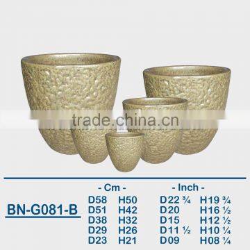 GLAZED CERAMIC OUTDOOR POT BN-G081 photo-2