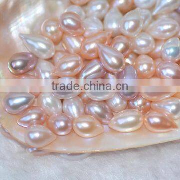 3-4 mm Colored Teardrop Shape Freshwater Pearls photo-2