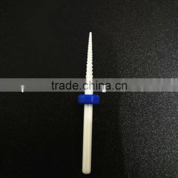 Medium Type Small Cone Head Diameter 2.0MM Polishing Drill Nail Ceramic Drill Bit photo-4