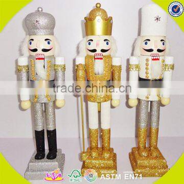 Wholesale Wonderful Household Decoration Red Wooden Nutcracker,delicate Red Wooden Nutcracker ,best Gift Nutcracker W02A009 photo-6