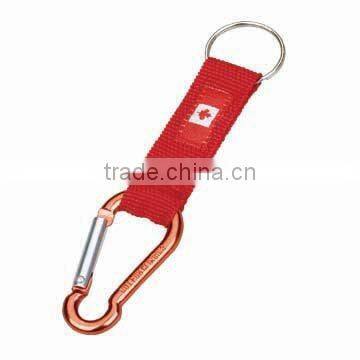 Fashionable carabiner with belt