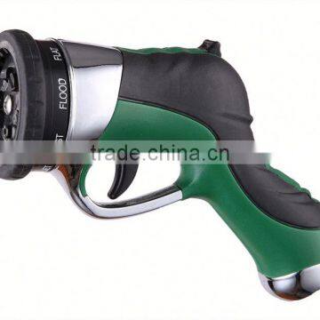 Various Style Superior Solid Brass Strength Fabric Energy-saving Dual Nozzle Spray Gun photo-3
