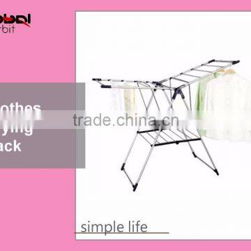 Outdoor Furniture Towel Holder Folding Metal Laundry Towel Hanger Stand photo-2