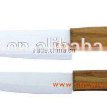 A3208 Hot Sale Ceramic Blade Knife Knives Set With Bamboo Handle photo-2