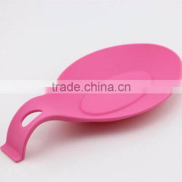 Professional Good Quality Soft Handle Silicone Spoon Tray photo-4