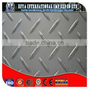 Steel plate, checkered plate
