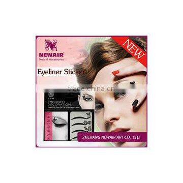 Joyme Silver Eyeliner Sticker Eyeshadow Temporary Tattoo eyeliner tattoo sticker