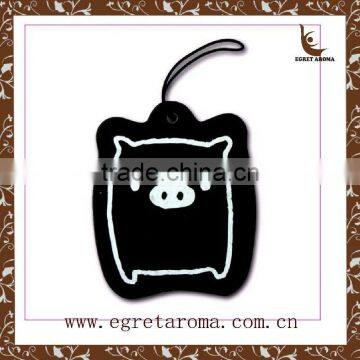 EA1-1011 Green Customized Hanging Paper Car Air Freshener photo-2