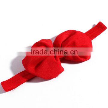 Fabric Handmade Bow Hair Band for Kid's Hair Accessories photo-5