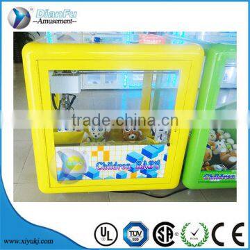 New Design Toy Gift Coin-operated Game Machine for Kids / Magic Doll Cube Mini Toy Crane Machine photo-4