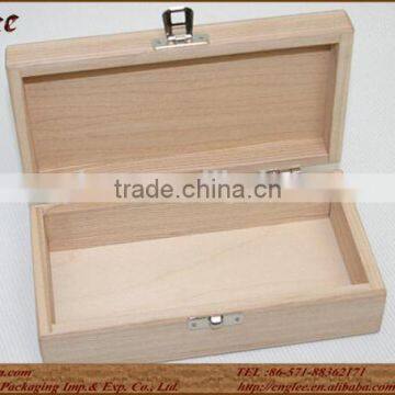 Handmade Natural Recycle Wooden Jewelry Box Wooden Keepsake Case photo-4