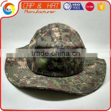 Camouflage Travel Bucket Cap Camo Hunting Hat