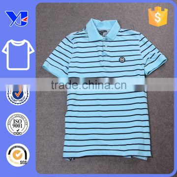 Logo trim details short sleeves lined finish men cover stripes polo t-shirt