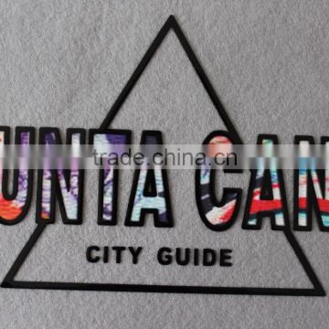 2017 multicolor souvenir heat transfer design