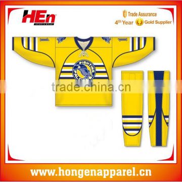 Hongen apparel OEM Hockey Jerseys , hockey shirts, sweaters, hoodies, T-shirts