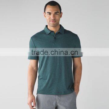 Light Pima Cotton Fabric Bacterial Strain Quick Dry Golf T-shirt Mens Polo t Shirt photo-4