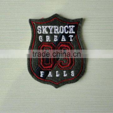 2016 Custom High Quality Full Embroidery Patch With Merrowed Border photo-3