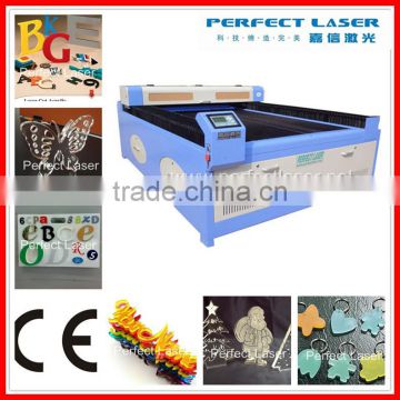 2015 China Machiney New Product Plastic Wood MDF Label Paper Fabrics Leather co2 laser cutting engraving machine