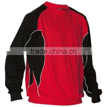 Men's Polyester long sleeve round neck soccer jersey,soccer keep's uniform