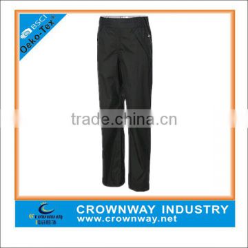 wholesale 100% polyester Women's waterproof Rain Pants