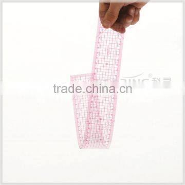 China High Quality Transplant 1.2mm Thickness Sandwich Line 5*50cm Plastic Quilting Ruler for Tailor Design#8007 photo-5