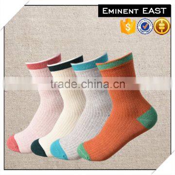 Stripe cotton socks cheap price custom women socks