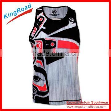OEM Breathable Sports Running Vest,sports Gilets/sleeveless for Unisex photo-3