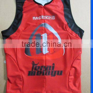 Specialized Professional Custom Tri Top Sleeveless Bottom Triathlon Suit photo-2