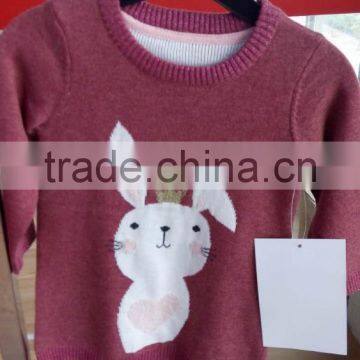 Wholesale Children kids Animal Pattern pullover sweater(KS1074)