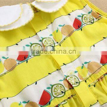 China Baby Clothes Factory Supply Baby Girls Dresses Woven Design Sleeveless photo-5