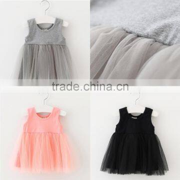 2016 baby girl summer tutu dress Fashion Girl Dress Cotton Autumn Princess Dress