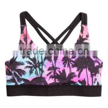 Ladies Sexy Gym Sport Bra photo-3