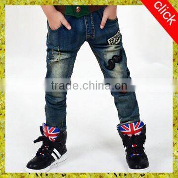 China custom kids jeans latest designer kids jeans