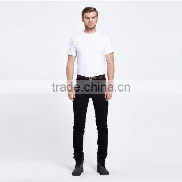 2016 Hot Brand Men's Fashion Men's Jeans Brand Cyclists Hole Zipper Jeans Personality Male Personality Beggar Pants photo-4