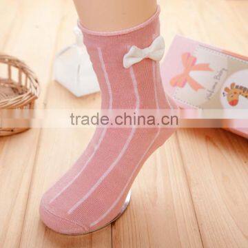 Fancy Kids Girl Tube Socks Wholesale Spring Cheap Price Cotton Socks for Babies Kids photo-3