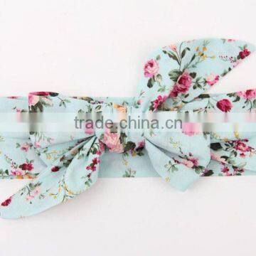 Sweet Baby Girls Headband 2016 Newborn Kids Elastic Cotton Hair Band Bows Hair Accessories photo-2