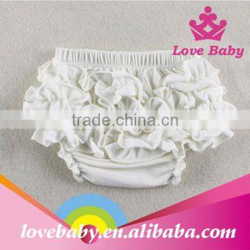 Fashional Toddler Clothing Baby Underwear Cotton Ruffle Blue Bloomer photo-3