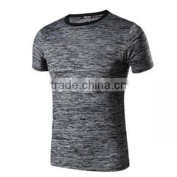 Custom Men's Seamless Short Sleeve Round Neck Heater Poly t Shirt photo-4