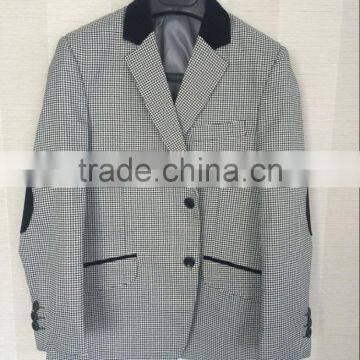 2017 New Style Latest Design China High Quality Plaid Boy Formal Wear Suit photo-2