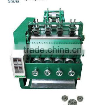 stainless steel scourer machine