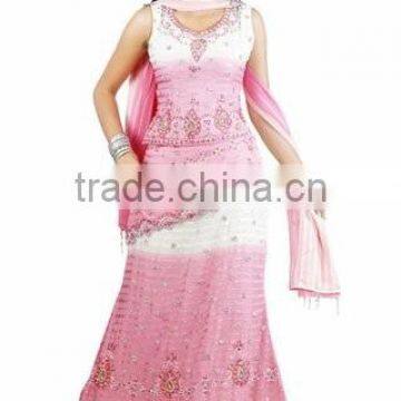 Designer Net Lehengas photo-5