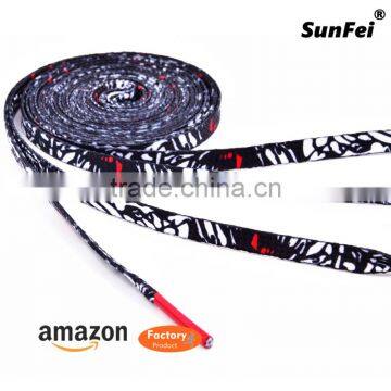 2017 Hot Printing Splash Shoelaces for Jogging Running Yeezy Sneakers Lo-Top Shoes Boost - All Size photo-4