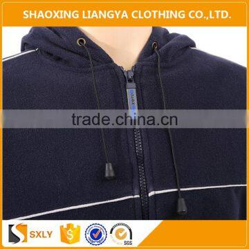 Custom Men's 100 Polyester Polar Fleece Outdoor Jacket
