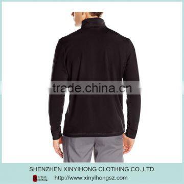Lightweight Mens Golf Pullover Shirts With Half-zip Placket photo-2