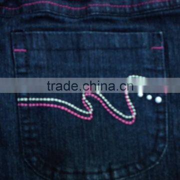 Girls Denim Shorts #9M0456 photo-4